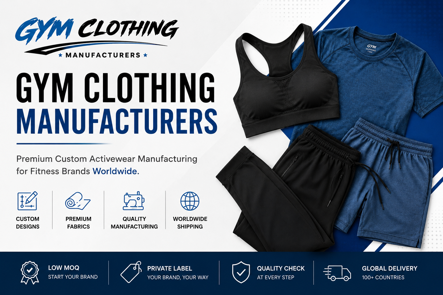 Fitness apparel manufacturing